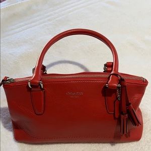 Coach Leather Satchel Handbag